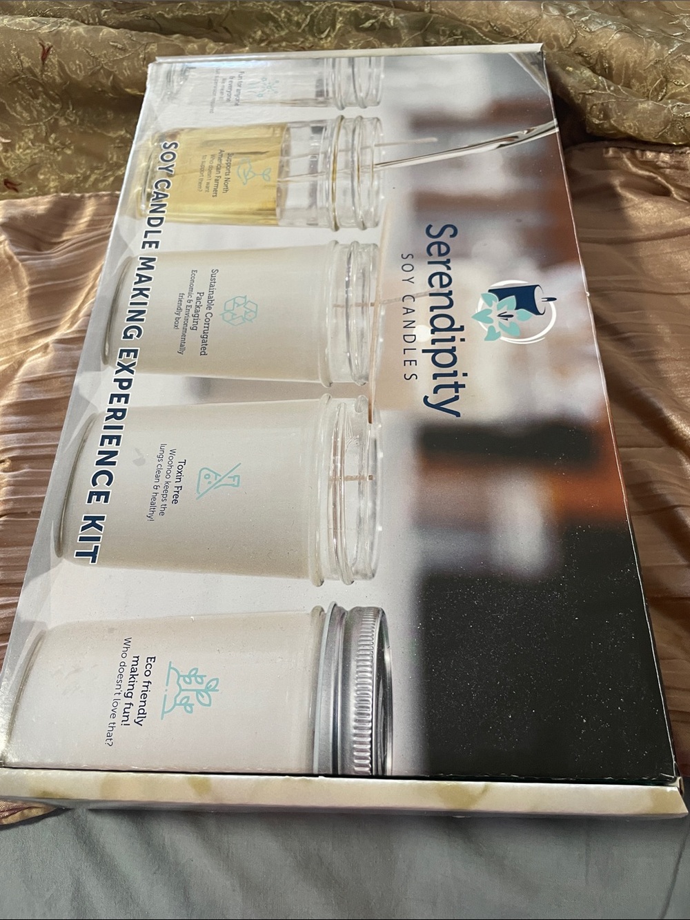 Brand new - Serendipity Soy Candles - White Soy Candle Set